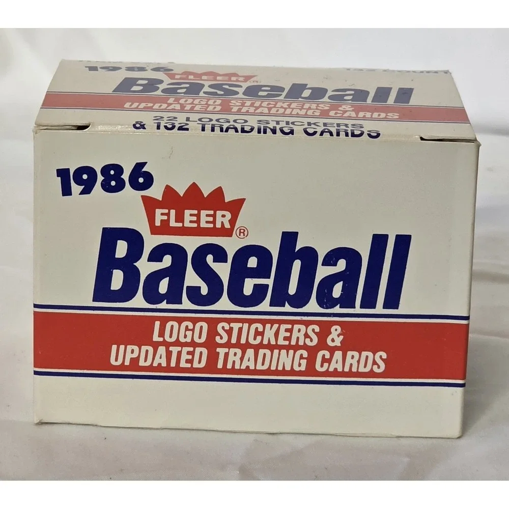 1986 Fleer Update Baseball Factory Set (U1-U132) Bonds/Canseco/Clark NOS